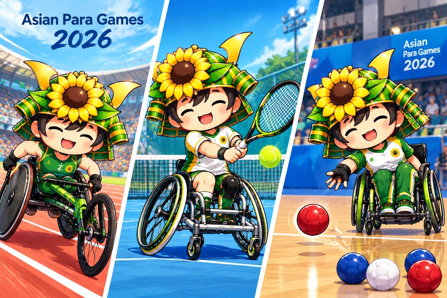 🏅 アジアパラ大会、いよいよ開幕だがね！
